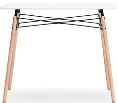 Signature Design by Ashley® Jaspeni White/Natural Office Desk