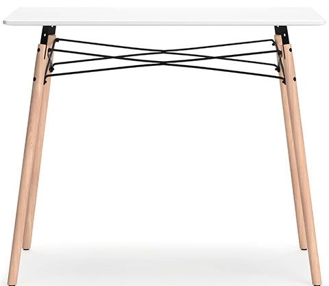 Signature Design by Ashley® Jaspeni White/Natural Office Desk-0