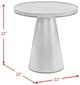 Elements International Portland Natural End Table-2
