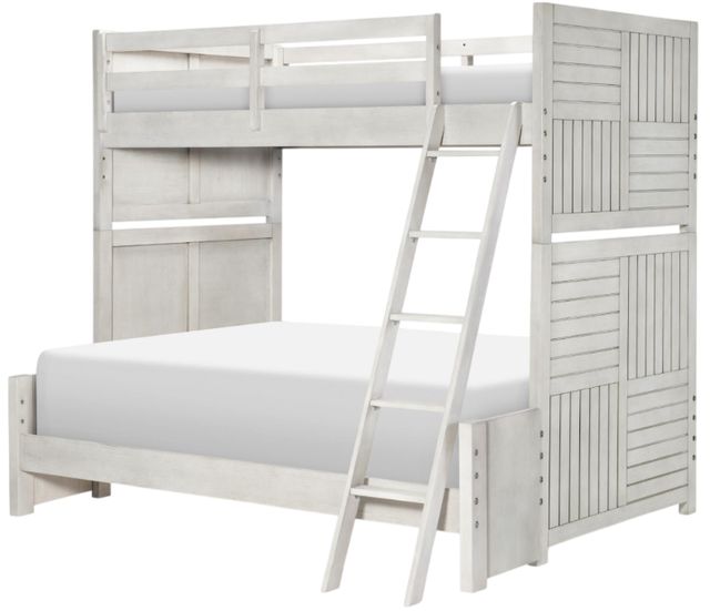 Legacy Classic Summer Camp Stone Path Gray Youth Twin/Full Bunk Bed -0