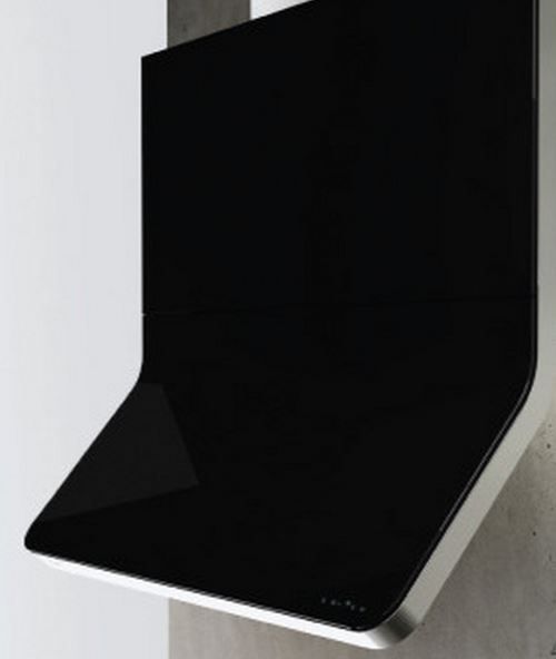 Zephyr ARC Collection Horizon 36" Black Wall Hood-0