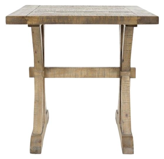 Jofran Inc. Carlyle Crossing Brown End Table-2
