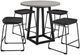 Signature Design by Ashley® Showdell 5-Piece Black Counter Height Dining Set-0