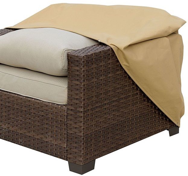 Furniture of America® Boyle Light Brown Medium Dust Cover For Chair-2