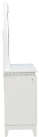 Liberty Furniture Reflections Pearl White/Rhinestone Dresser and Mirror-3