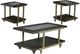 Steve Silver Co. Terrell 3-Piece Smoky Brown Occasional Table Set-0