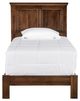 Archbold Furniture Customizable Heritage Twin Raised Panel Bed-1