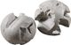 Uttermost® Ermanno 2-Piece Pale Gray Teak Ball Set-0