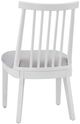 Bassett Mirror Nadine 2-Piece Bright White Oak Dining Side Chair-3