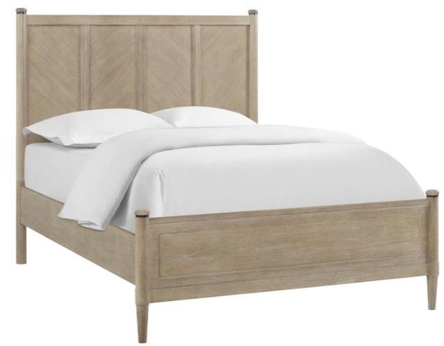 Bernards Citrus Heights Brown King Lo-Post Bed-0