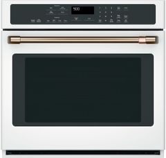 Café™ 30" Matte White Single Electric Wall Oven