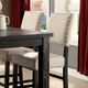 Furniture of America® Sania 2-Piece Antique Black-Beige Counter Chair Set-3