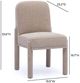 TOV Furniture Martina Tan Dining Chair-2