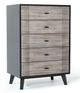 VIG Furniture Nova Domus Black/Gray Chest-0
