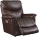 La-Z-Boy® James Walnut Leather Power Wall Recliner with Headrest and Lumbar-1