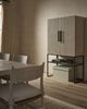 Universal Explore Home™ Dwell River Rock/Smoked Bronze Bar Cabinet-1