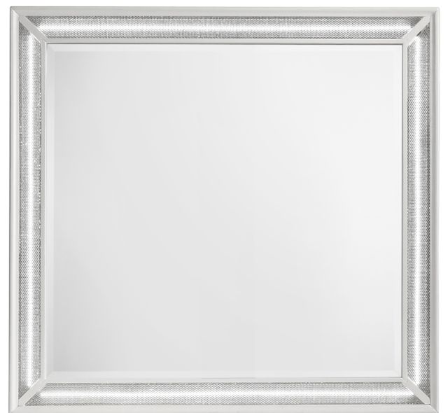 New Classic® Home Furnishings Stardust White Dresser and Mirror Set-2