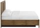Whittier Wood® Furniture Bailey Nutmeg King Storage Panel Bed-4