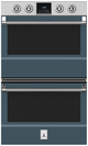 Hestan® KDO Series 30" Pacific Fog Electric Built In Double Oven-0