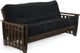 Night & Day Furniture™ Twilight Dark Chocolate Queen Nesting Futon-0