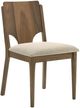 Coaster® Biltmore 5-Piece Beige/Walnut Round Dining Set-2