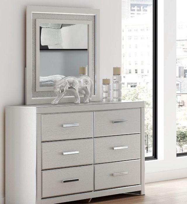 Signature Design by Ashley® Zuraleus Matte White Dresser-2
