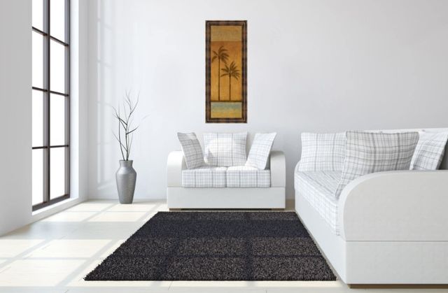 Classy Living Jordan Grey Tava Golden Palm Il Wall Art-1