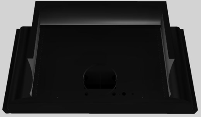 Vent-A-Hood® Designer Series 48" Black Wall Mounted Range Hood-4