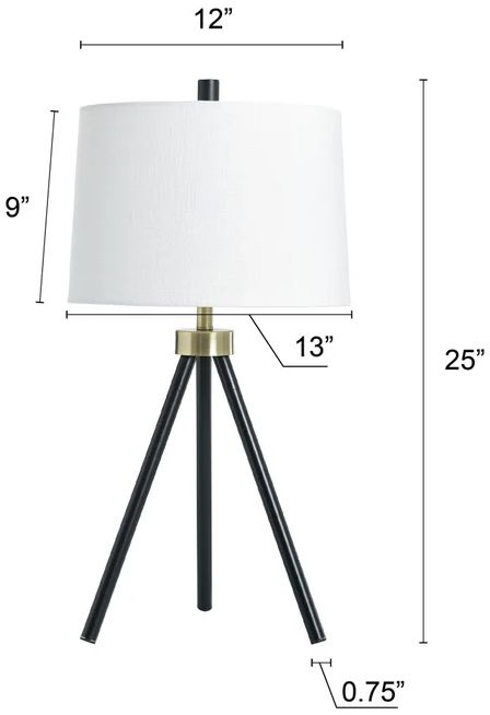 Stylecraft Werth Gold Table Lamp-2