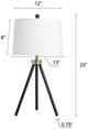 Stylecraft Werth Gold Table Lamp-2