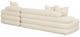 TOV Furniture Lulu 2-Piece Cream Right-Arm Facing Sectional-4