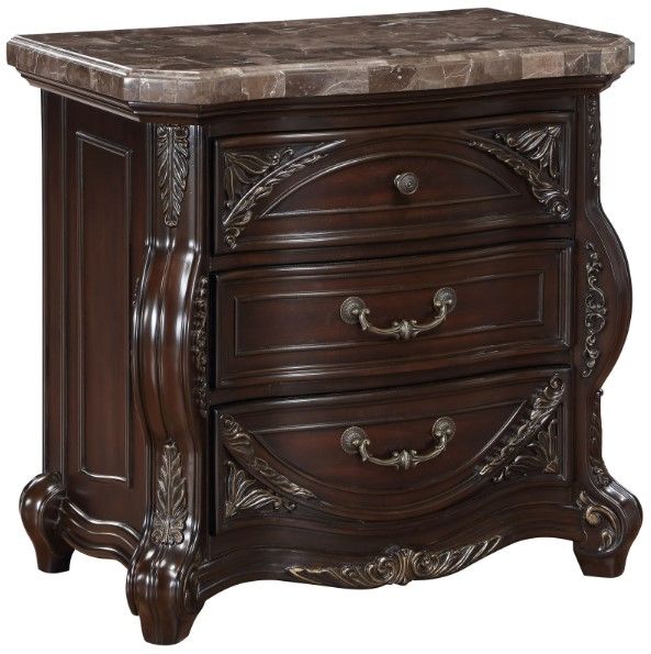 New Classic® Home Furnishings Palazzo Marina Walnut Nightstand-0
