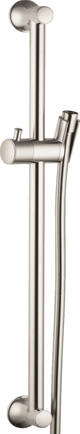 Hansgrohe Unica Brushed Nickel Classic Wallbar -0