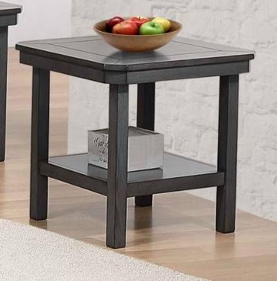 Urban Styles Furniture New Haven Gray End Table-0