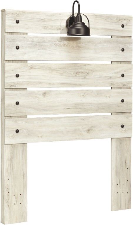 Signature Design by Ashley® Cambeck 3-Piece Whitewash Twin Panel Headboard Bed Set-1