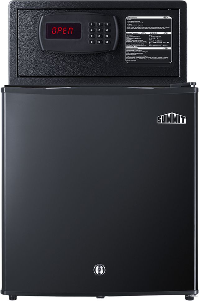 Summit® 1.6  Cu. Ft. Black Compact Refrigerator-1