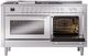 Ilve® Professional Plus II 60" Stainless Steel Pro Style Dual Fuel Range-3