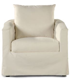 Lane Venture® Elena Beige Tub Swivel Lounge Chair-1