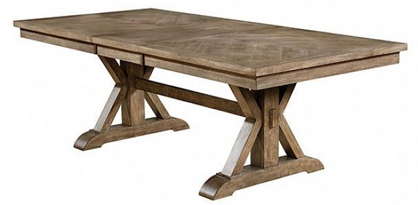 Furniture of America® Julia 9-Piece Beige/Light Oak Dining Set-1