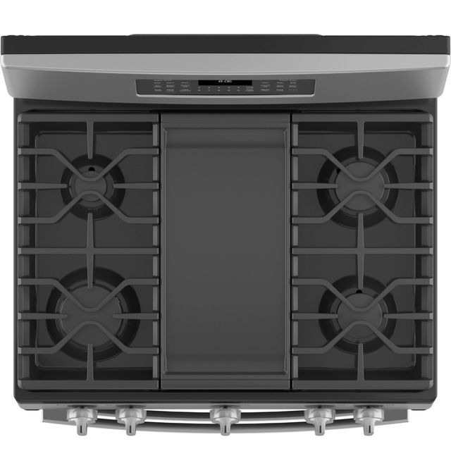 GE® 30" Stainless Steel Freestanding Gas Range-4
