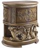 ACME Furniture Constantine Brown/Gold Nightstand-0