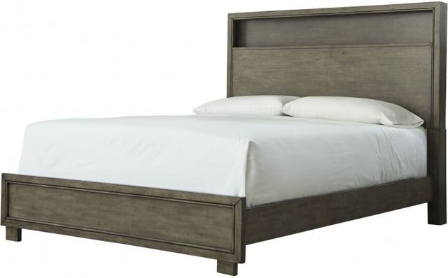 Signature Design by Ashley® Arnett 2-Piece Gray Full Bookcase Bed Set-1