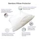 Protect-A-Bed® Naturals White Bamboo Waterproof Pillow Protector-2