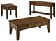 Intercon Kona Raisin Sofa Table-1