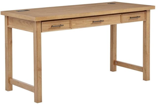 Coaster® Vermes Light Ash Writing desk with Power Outlet-0