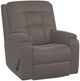 Flexsteel® Arlo Dark Stone Manual Swivel Gliding Recliner-0