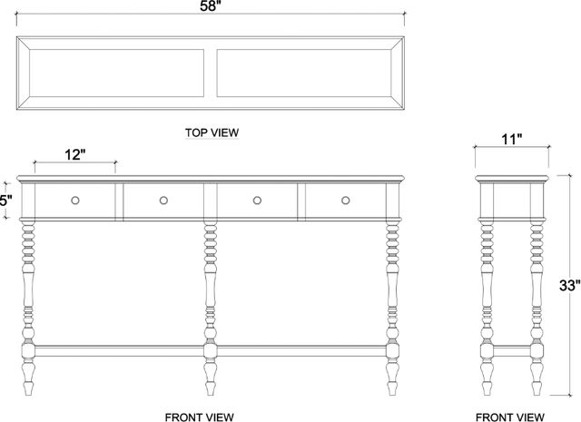 Bramble Customizable Banyan Console Table-1