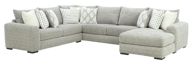 Albany Industries 3-Piece Haven Dove Sectional-0