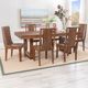 Coast2Coast Home™ Nealon 7-Piece Brown Dining Set-1