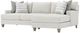 Bernhardt Mila Bernhardt Living 2-Piece White Right-Arm Facing Sectional-2